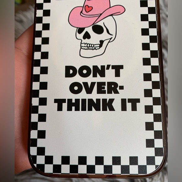 iPhone 13 Pro Case - Casetify - Don’t Over - Think It Phone Case EUC - Picture 3 of 9